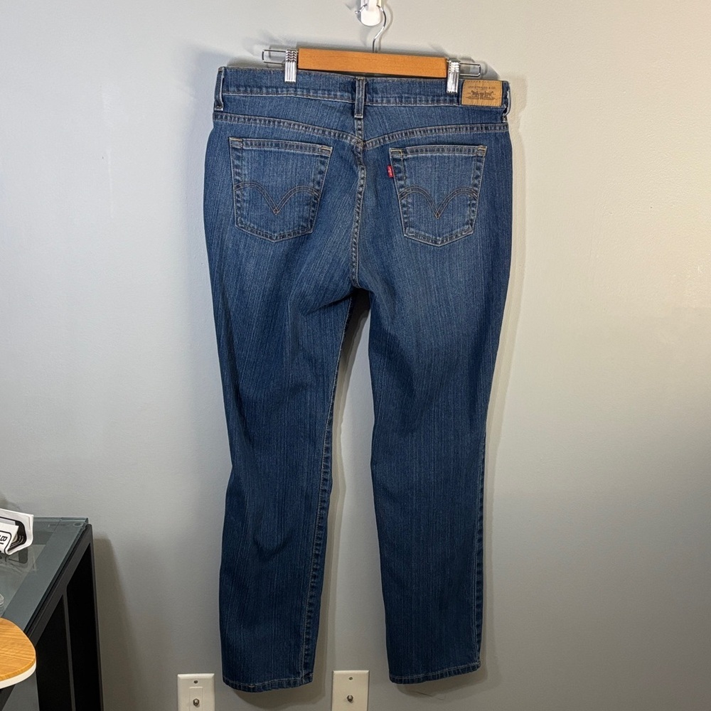 Levi's 505 Jeans women’s size 14 blue straight leg levis 505 Y2k - Picture 8 of 15